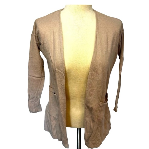 LOFT | Light Pinkish Cream‎ Loft Cardigan | Size XXSP | Excellent Condition - Picture 1 of 5
